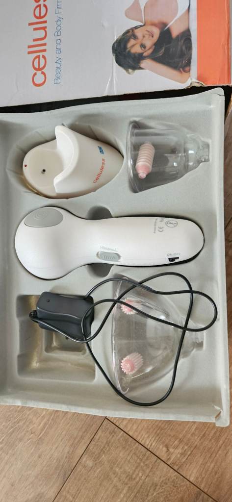 Celluless MD Anti-Cellulite Vacuum Massager – Complete Set