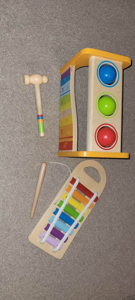 Hape Pound and Tap Bench.