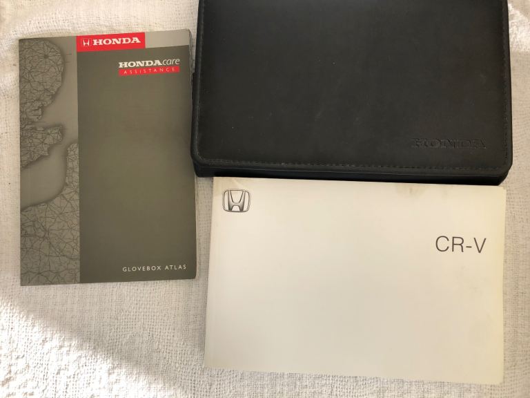 Honda CRV 2006 Owner Manual, Wallet and Honda Glovebox Atlas