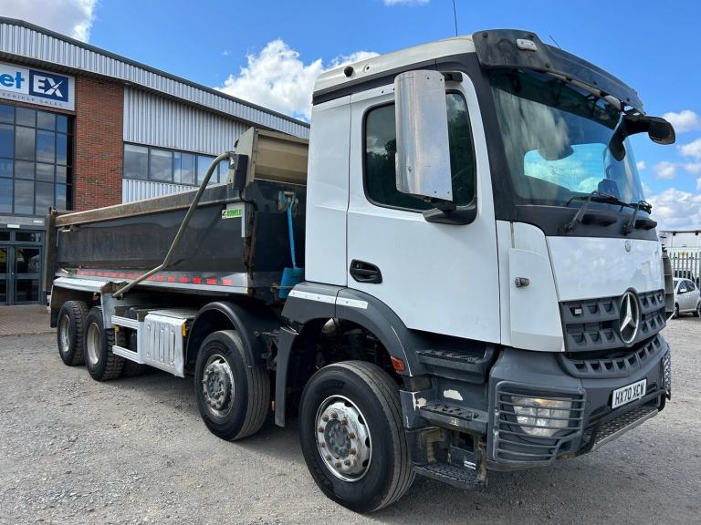 MERCEDES AROCS 3243 EURO 6 8X4 STEEL TIPPER 2020 – HX70 XCW