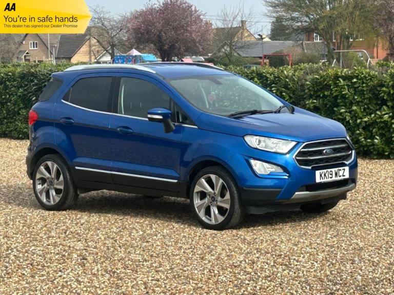 2019 19 FORD ECOSPORT 1.0T ECOBOOST GPF TITANIUM SUV 5DR PETROL MANUAL EURO 6 (S