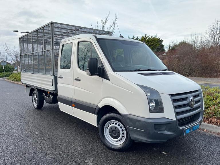 2011 Volkswagen Crafter CAGED DROPSIDE 7 SEAT CREW CAB NON TIPPER Dropside Diesel Manual