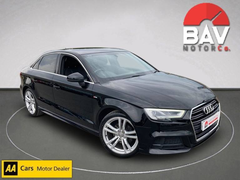 2018 Audi A3 35 TFSI S Line 4dr SALOON PETROL Manual