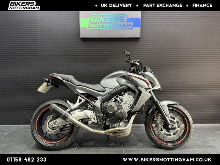 HONDA CB 650 2016 good condition, service history, aftermarket exhaust.