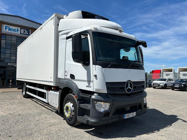 MERCEDES ANTOS 1824 18 TONNE INSULATED GRP FRIDGE 2017 – KX67 UCJ