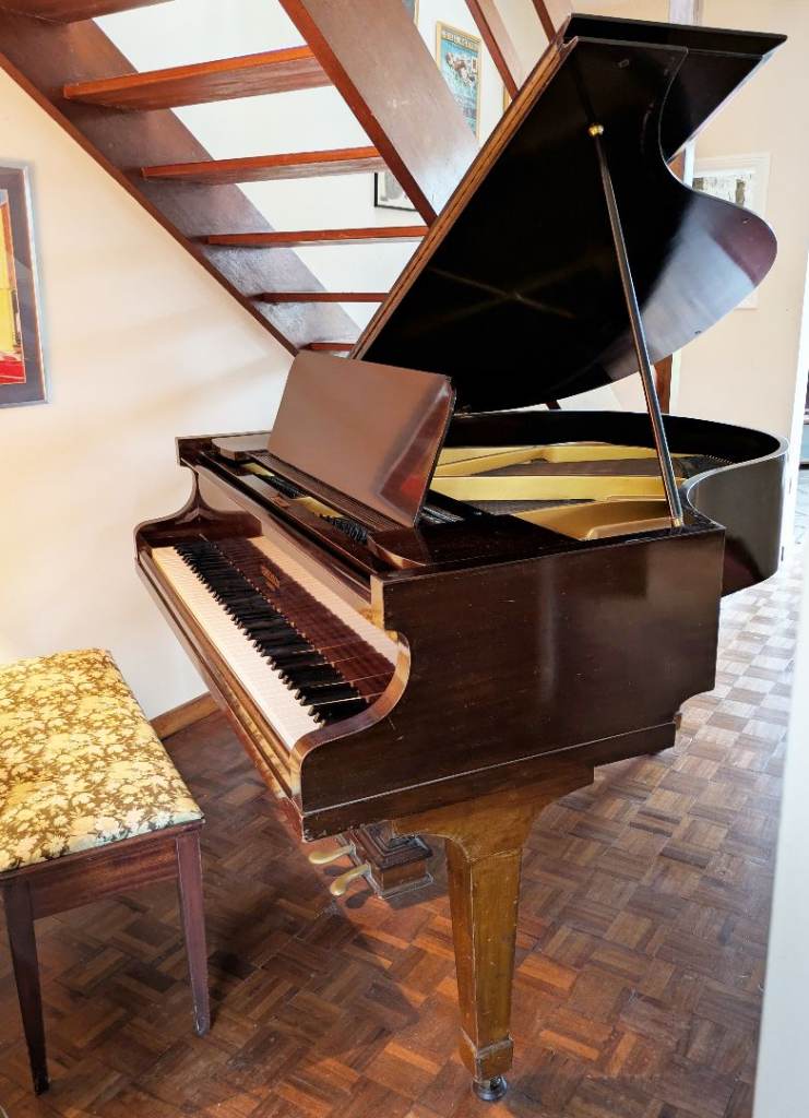 Hopkinson baby grand piano 