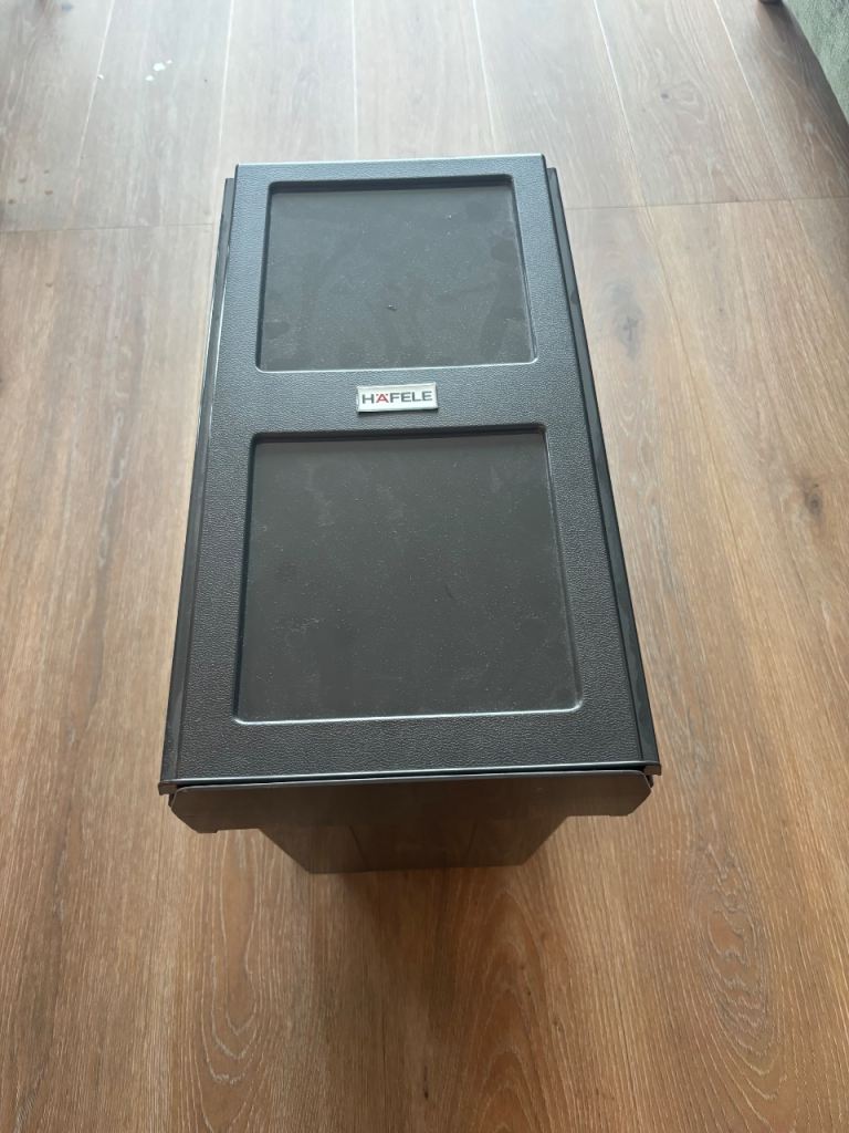 Hafele Pull-Out Kitchen Waste Bin – New Condition