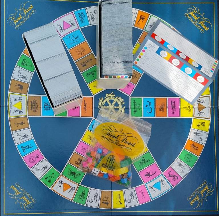Trivial Pursuit Master Game, vintage pre-1983.
