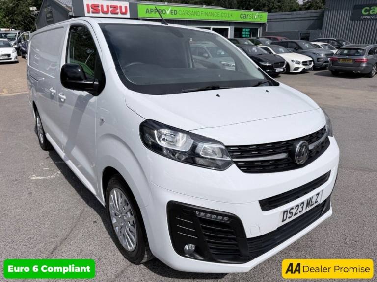 2023 Vauxhall Vivaro White 1.5 Turbo D 2900 Pro L2 van, 48,700 miles, Euro 6, 6-Speed manual, Sa ...
