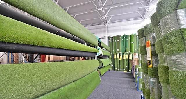 Artificial Grass Rolls – Various Shades of Green