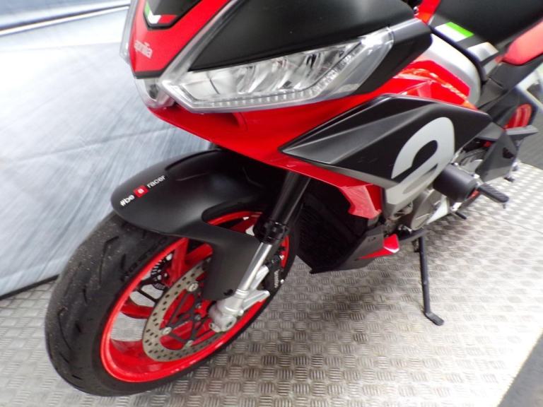 2021 APRILIA TUONO 660 WITH UNDER 7,000 MILES.