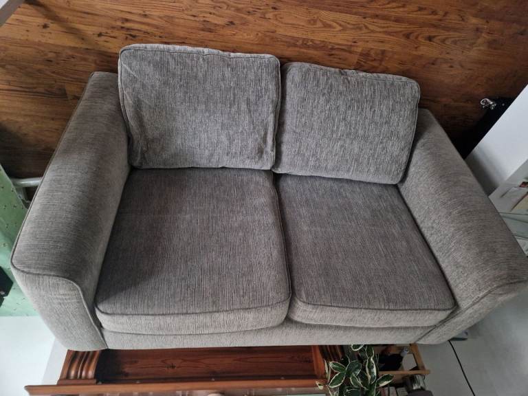 Grey Two-Seater Sofa – Good Condition | in Greenwich, London | Gumtree