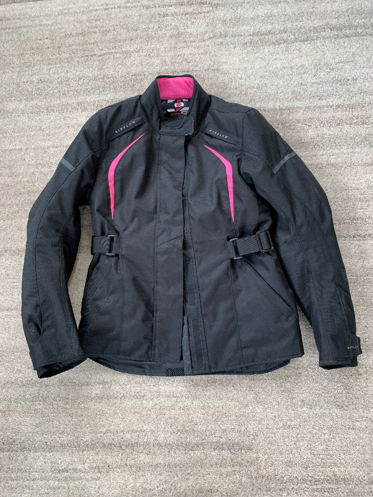 Oxford Dakota 2 Ladies Jacket Black Pink - size 10