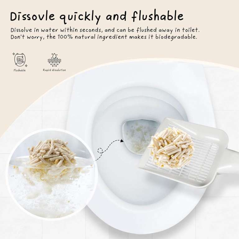 Cococat Tofu Cat Litter flushable