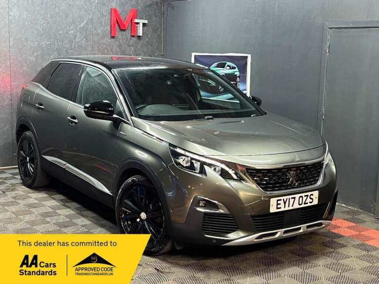 2017 Peugeot 3008 1.2 PureTech GT Line Euro 6 (s/s) 5dr HATCHBACK Petrol Manual