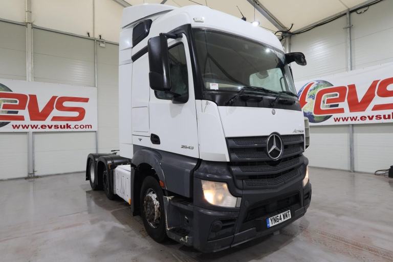 2014 (64 PLATE) Mercedes Benz Actros 2543 6x2 Euro 6 Tractor Units