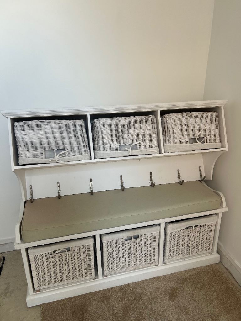 Shoe Seat and matching Shelf