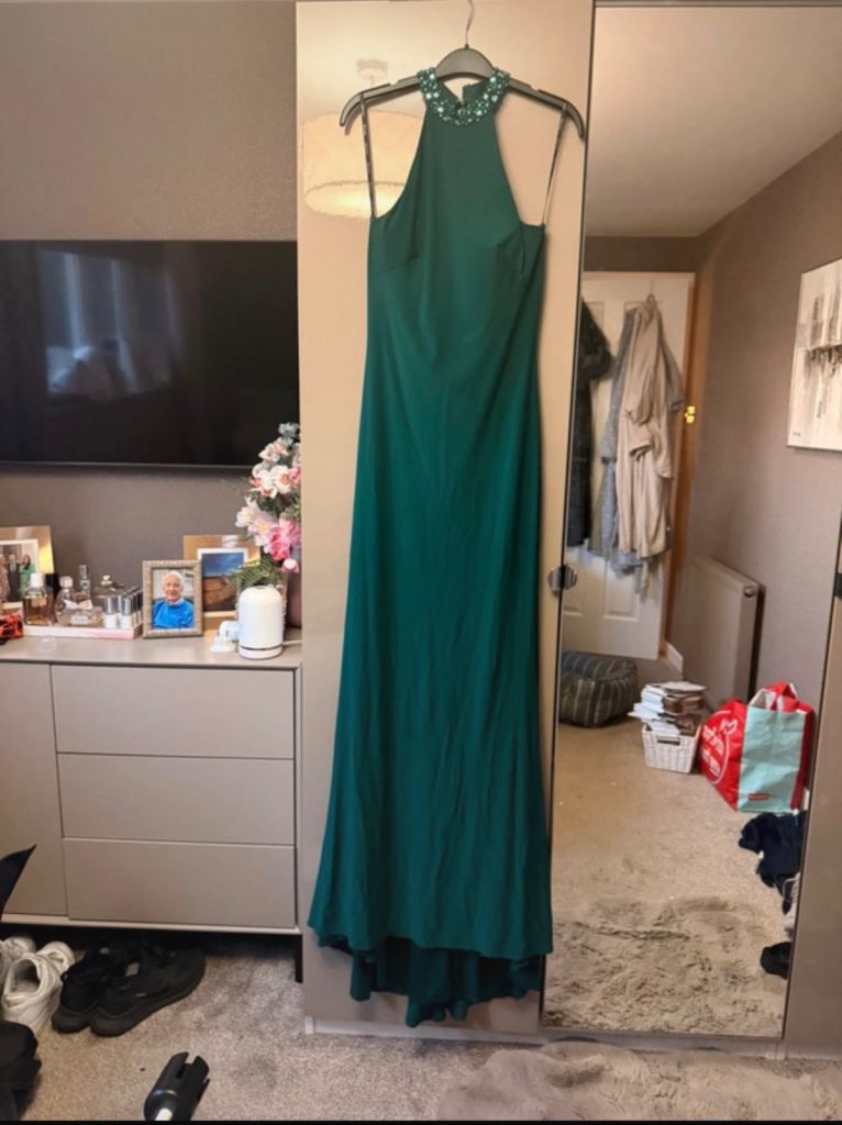 Green prom dress