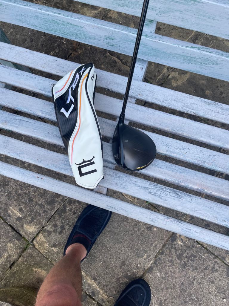 Cobra King LTDx Driver with Headcover – Black, Good Condition