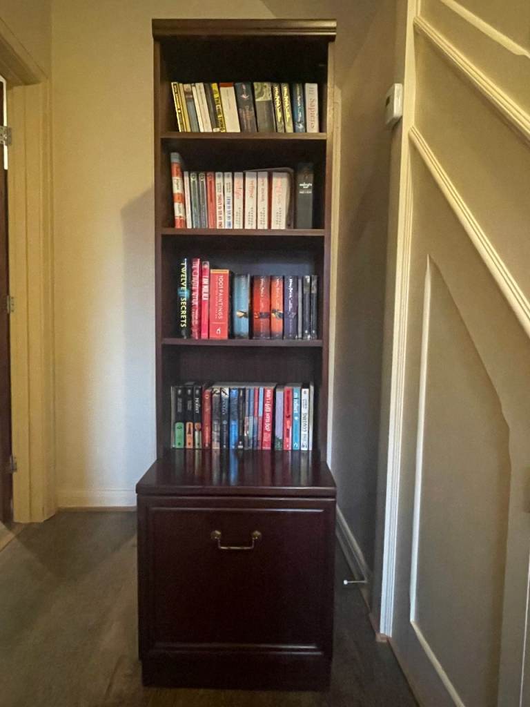G plan bookcase with storage