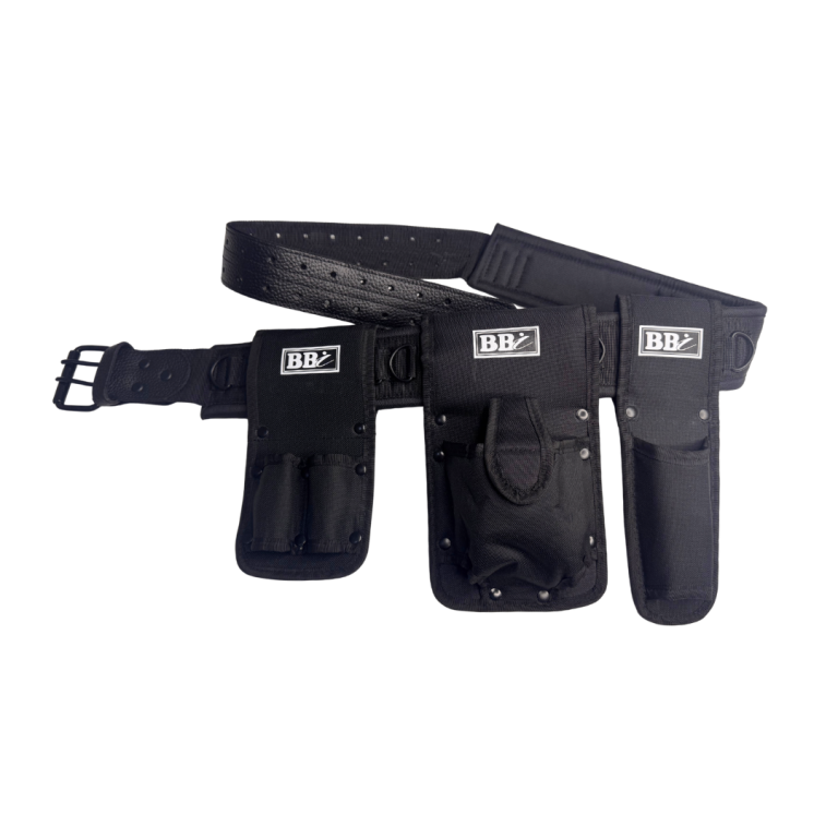 BBI Heavy Duty Nylon Tool Belt Full Set 2 in 1 Leather & Nylon Build