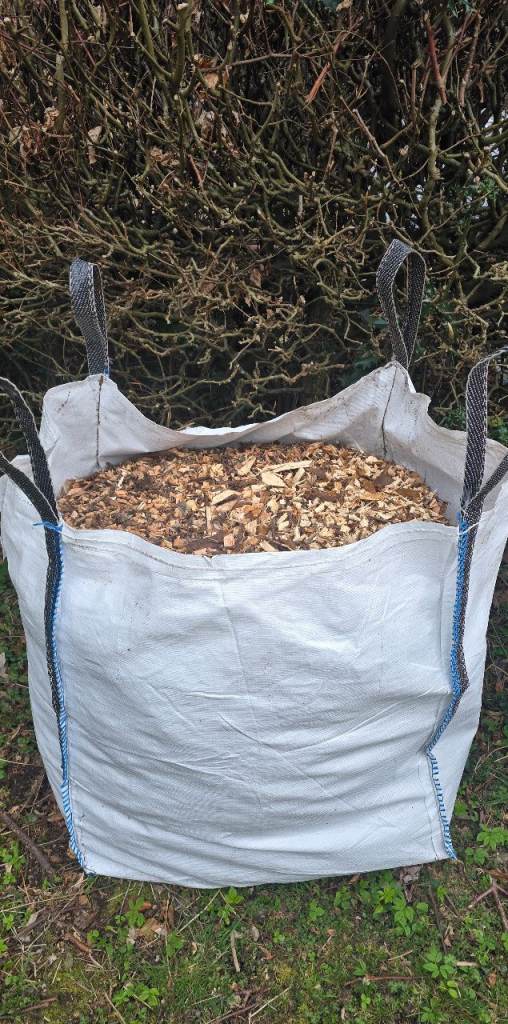 Wood chip in bulk bags