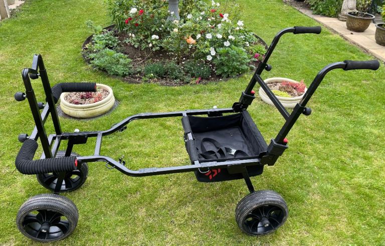 Daiwa Fold and go Fishing gear Trolley 