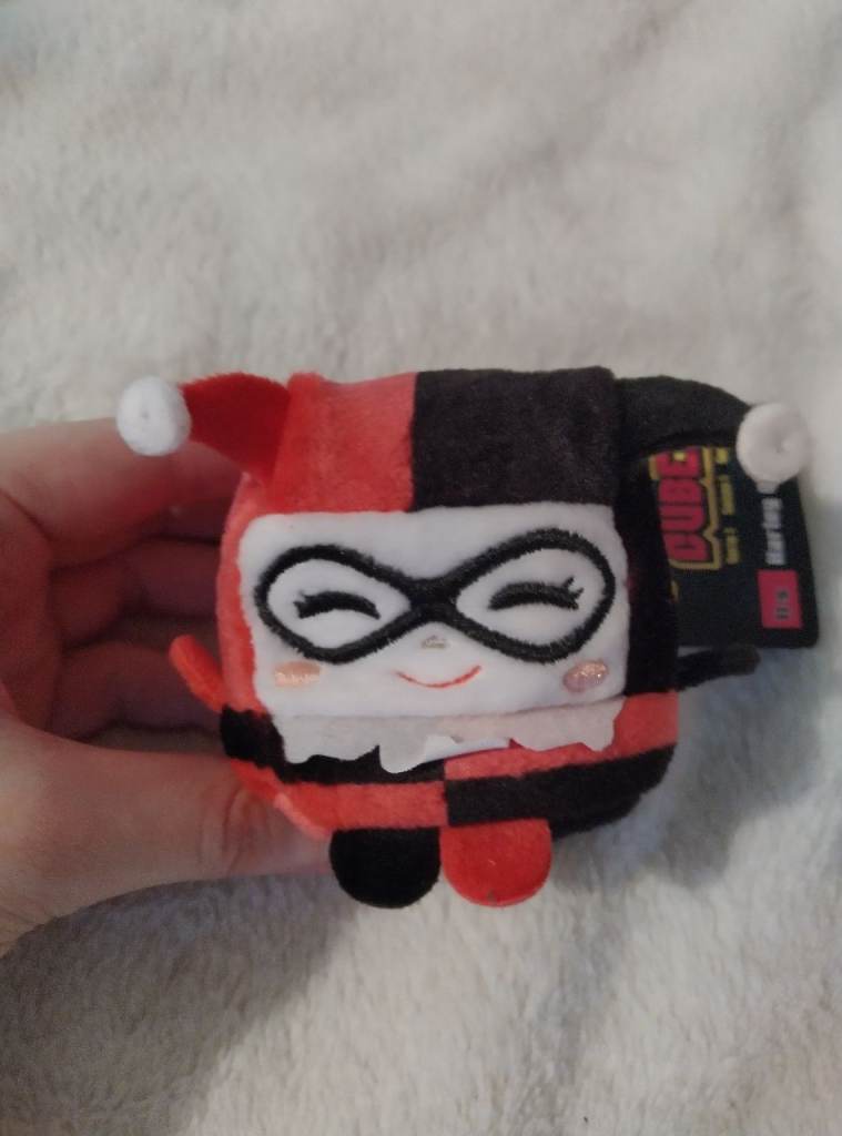 Cube Plush Toy Harley Quinn