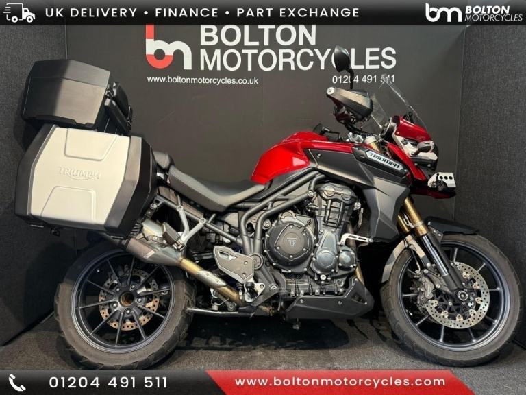 Triumph Tiger Explorer1215 Motorcycle Red