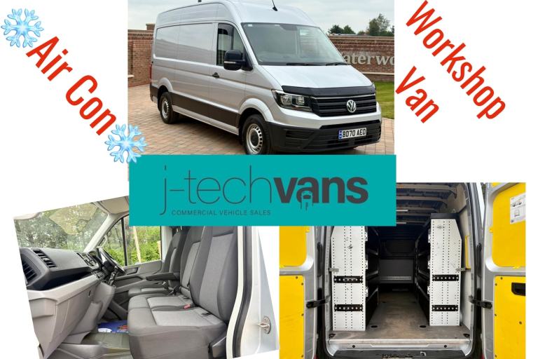 Vw Volkswagen Crafter / MAN L2 H3 Mwb Van **Silver / Workshop / Fitters Van**