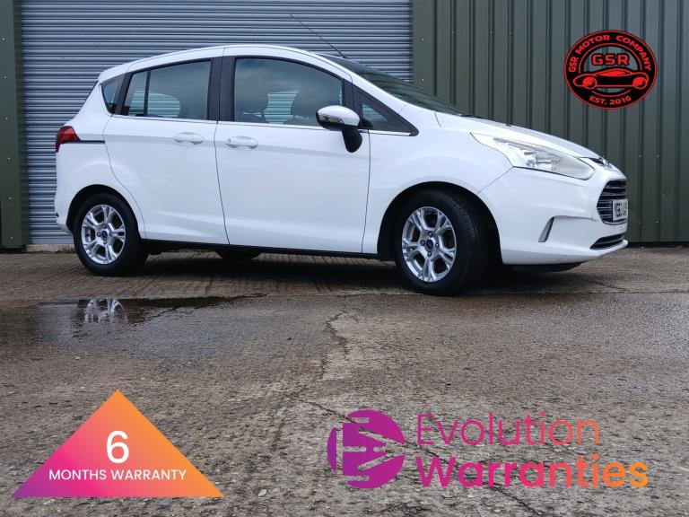 2013 Ford B-MAX 1.5 TDCi Zetec 5dr MPV Diesel Manual