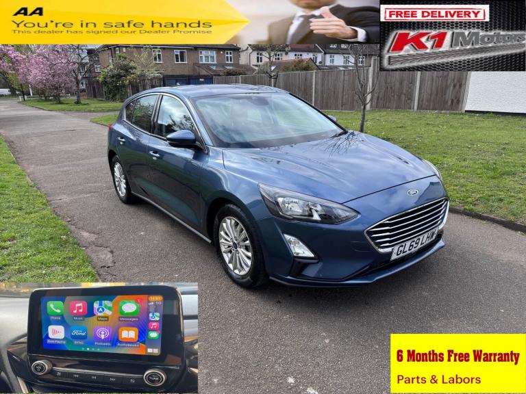 2019 Ford Focus 1.0 EcoBoost 125 Titanium 5dr HATCHBACK Petrol Manual