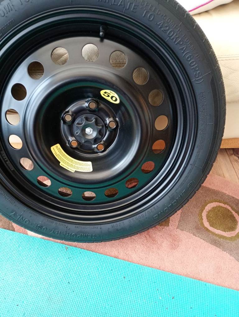 18" space saver wheel and tyre MG HS