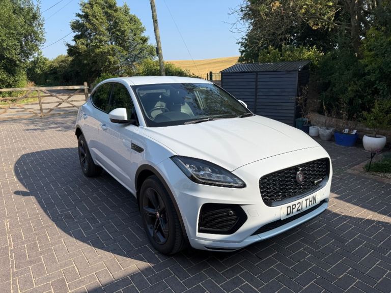 2021 Jaguar E-Pace 2.0d S MHEV AWD Auto | White | 22.5k Miles | FSH | MOT 2027