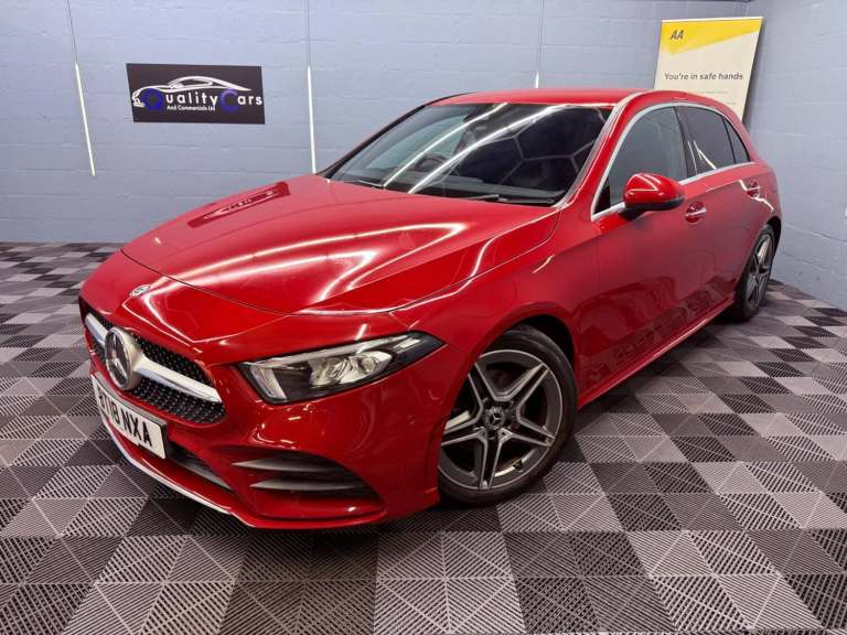 2018 Mercedes-Benz A-Class 1.3 A200 AMG Line (Premium) 7G-DCT Euro 6 (s/s) 5dr HATCHBACK Petrol A...