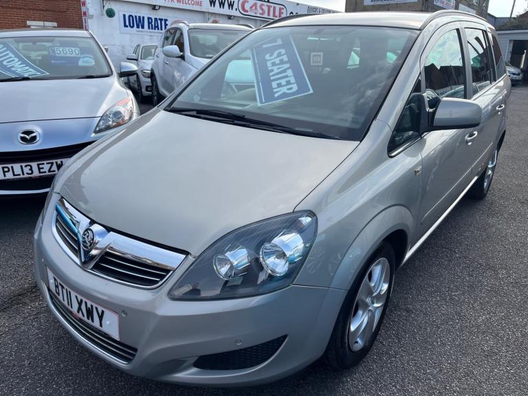 2011 Vauxhall Zafira 1.6i [115] Exclusiv 5dr MPV Petrol Manual