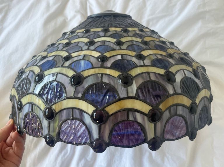 Tiffany style glass lamp shade