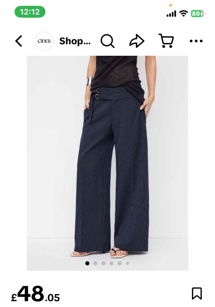 Brand new - denim Trouser