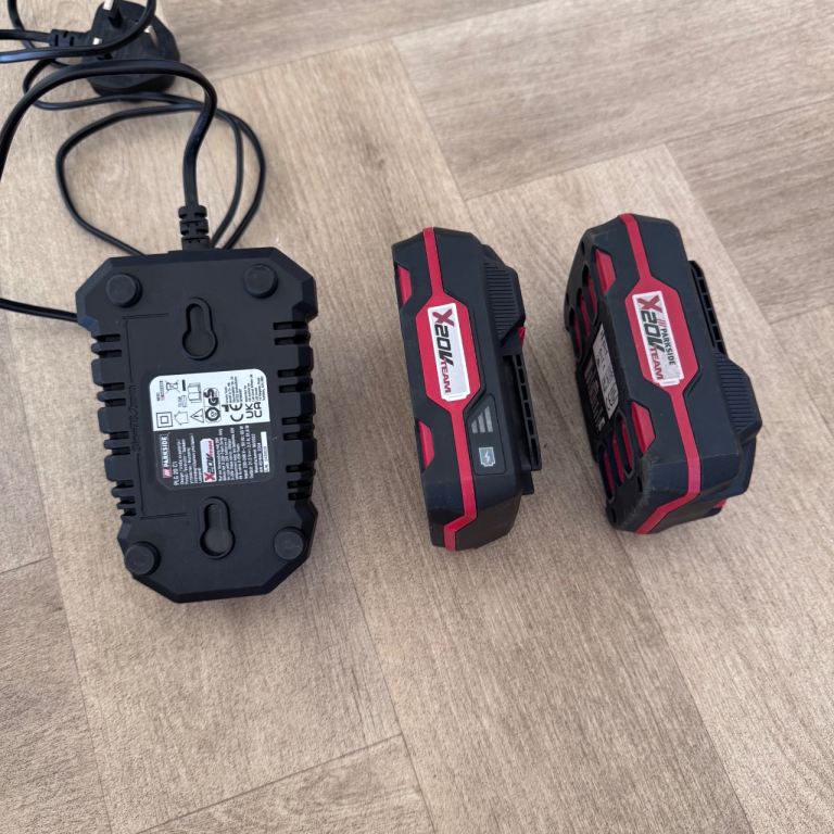 Parkside 20V 2Ah Batteries x2 & Charger