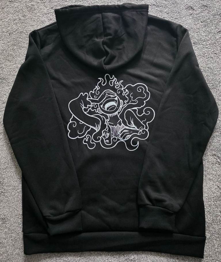 Monkey D Luffy hoodie / One Piece hoodie / Gear 5 Hoodie / Anime Hoodie 