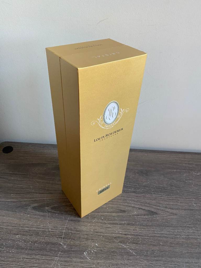 Louis Roederer Cristal Magnum 2013 Vintage Champagne Box (empty) with Leaflet