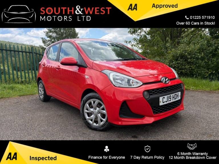 2019 Hyundai i10 1.2 SE Hatchback 5dr Petrol Manual Euro 6 (87 ps) Hatchback Petrol Manual