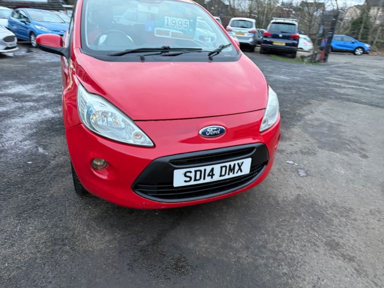 2014 Ford Ka 1.2 Zetec 79,000 Miles MOT'd September Alloy Wheels Central Locking