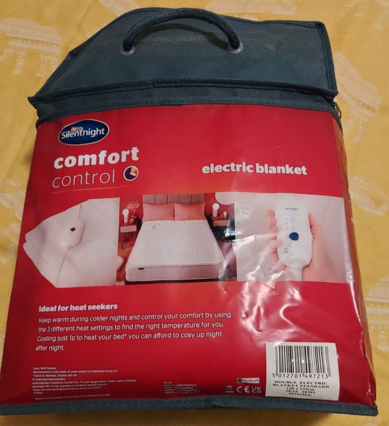 Silentnight comfort control Electric Blanket- Double