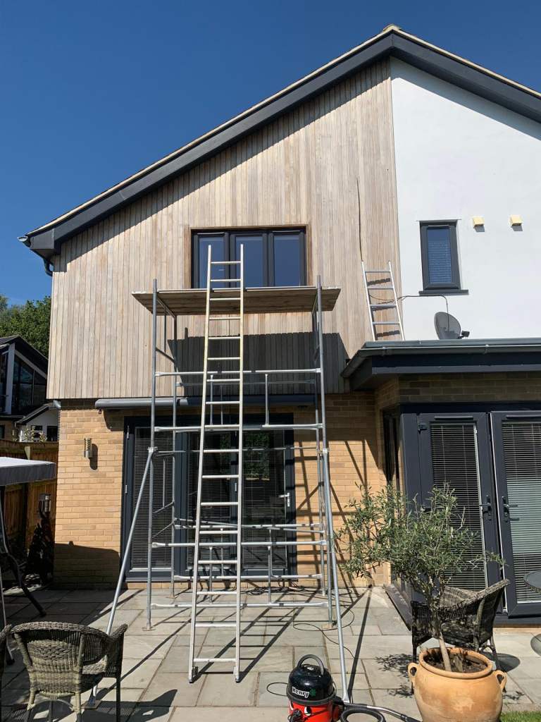 Scaffold Tower 4m Ideal For Home Use , aluminium light to use 