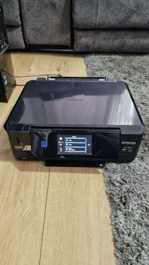 EPSON XP 760 PHOTO AND PAPER PRINTER SCANNER COPIER Wi-Fi 