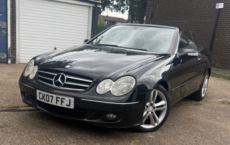 Mercedes-Benz, CLK, Convertible, 2007, Semi-Auto, 1796 (cc), 2 doors