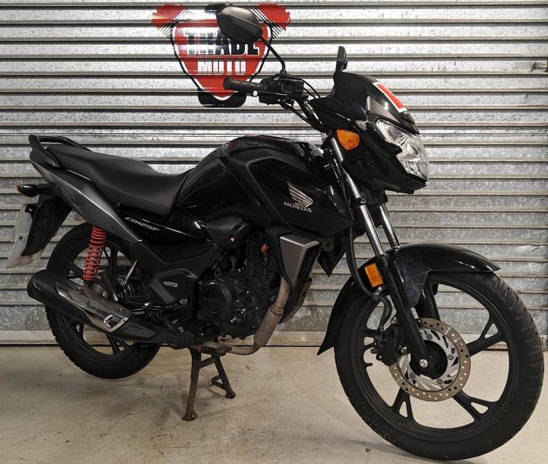 2022 71 HONDA CBF 125 M-M CB 125 F CB125F BLACK HPI CLEAR TRADE SALE NEW MOT 15K