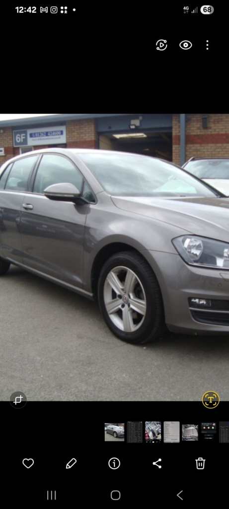 2017 Volkswagen Golf 1.6 TDI 110 Match Edition 5dr DSG HATCHBACK DIESEL Automatic