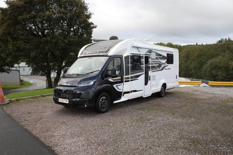 2025 "25" Reg Swift Kon-tiki 794 Luxury 4 Berth Motorhome With Rear Island Bed